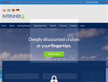 Tablet Screenshot of interliner.com